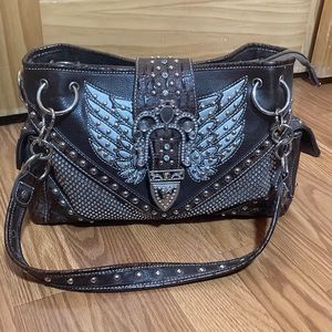 Studded Rhinestone Purse